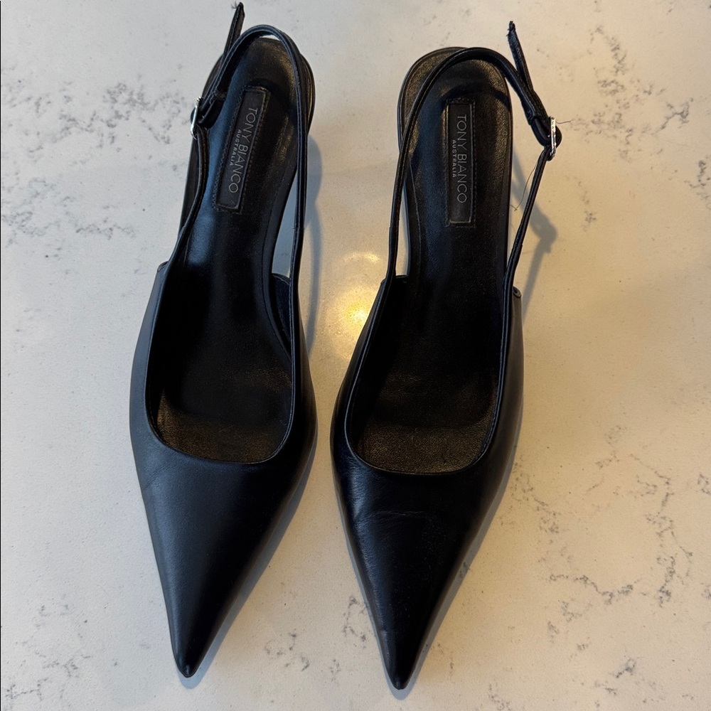 Tony Bianco Slingback Heels